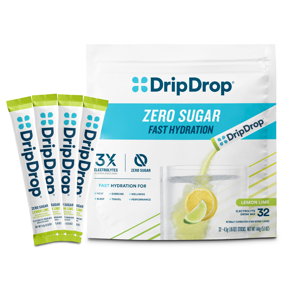 dripdrop-zero-sugar-lemon-lime-electrolyte-powder-8-oz-sticks-32-count-f5 Zero_Lemon_Lime_-_32ct_-_Transparent.png
